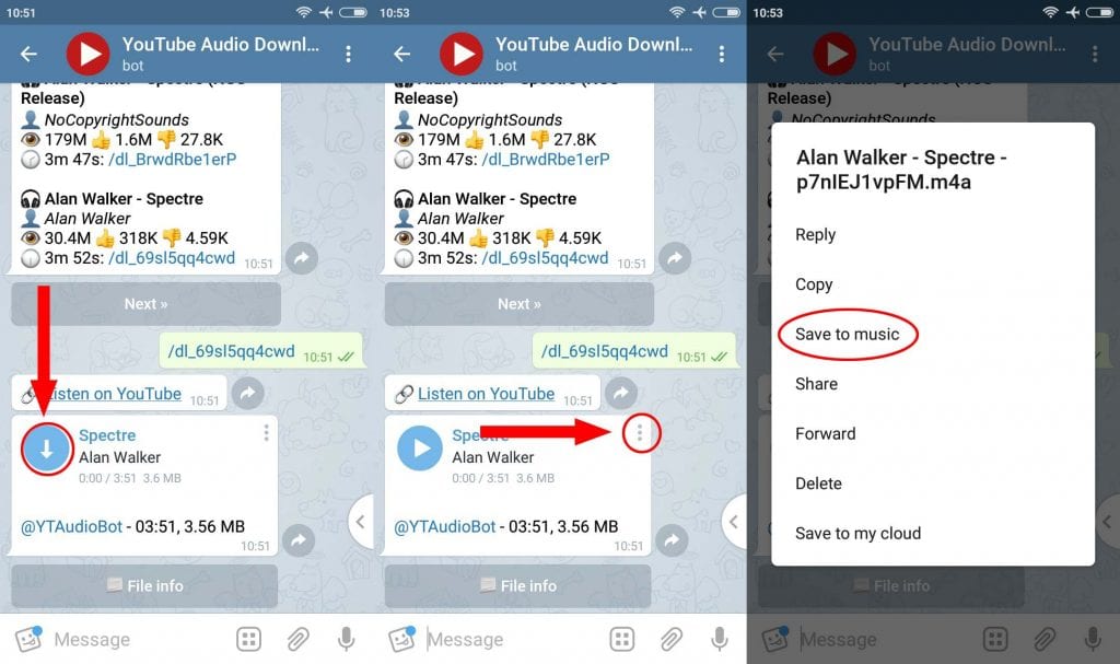 Cara Download Lagu Menggunakan Bot Telegram - Inwepo