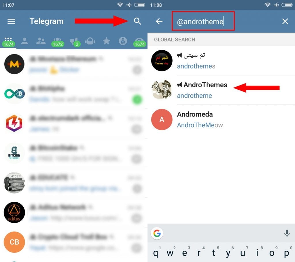Cara Ganti Tema Telegram di Android 1
