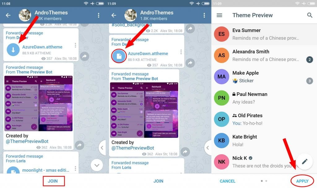 Cara Ganti Tema Telegram di Android 2