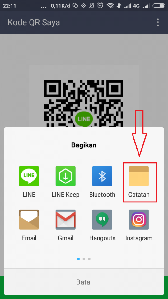 Cara Memasang Link ID LINE di Instagram 3