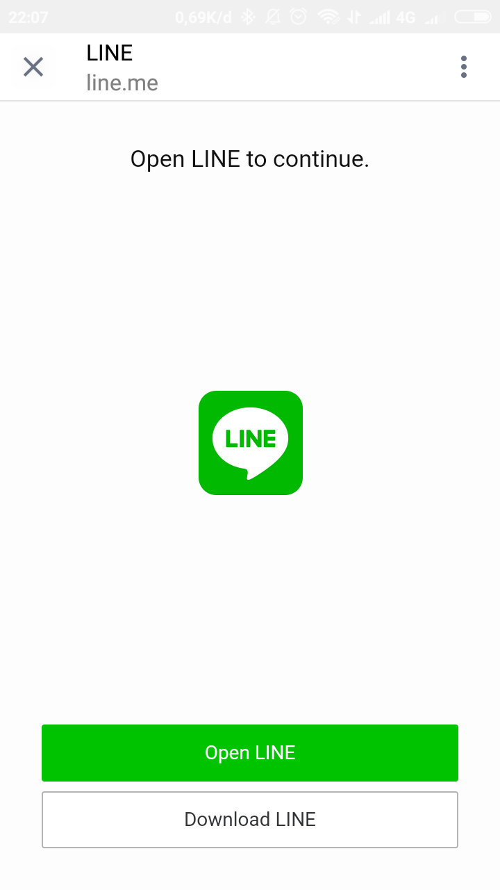 Cara Memasang Link ID LINE di Instagram 7