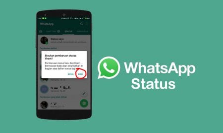 Cara Menyembunyikan Update Status Story Teman di WhatsApp