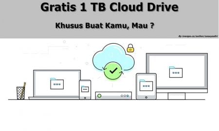 Cara Mendapatkan Cloud Drive Gratis 1 TB