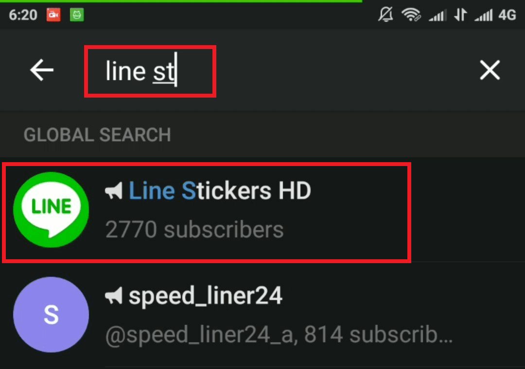 C Menggunakan Stiker LINE di Telegram Secara Gratis 2