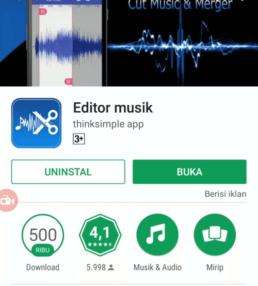 Cara Menggabungkan 2 Musik Lagu Menjadi 1 di Android 1