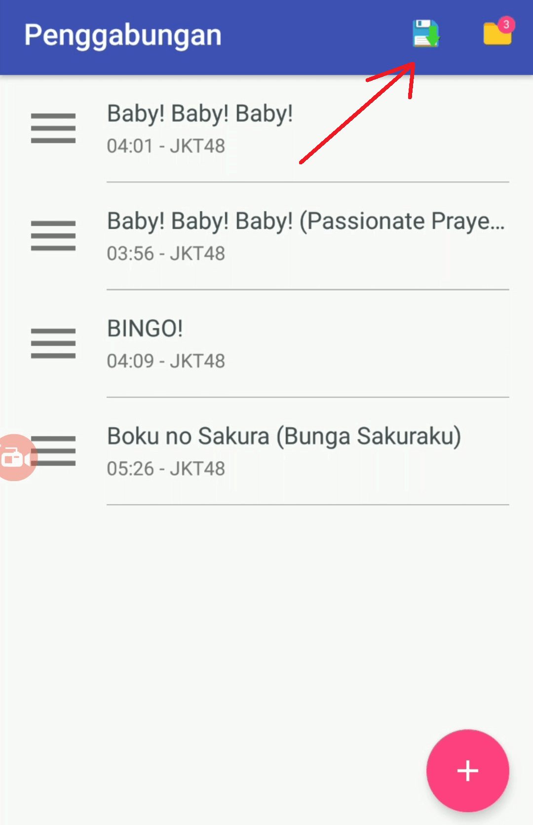 Cara Menggabungkan 2 Musik Lagu Menjadi 1 di Android 4