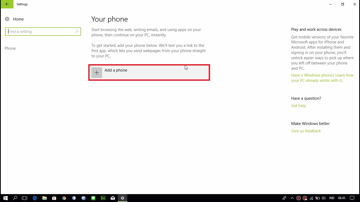 Cara Menghubungkan Windows 10 Dengan Android 3