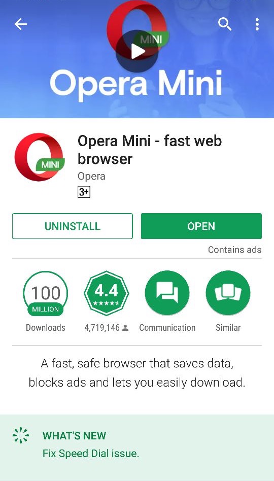 akses situs yang diblokir di android dan iphone dengan opera mini