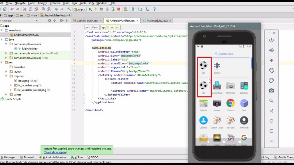 Cara Mengganti Icon Launcher Aplikasi di Android Studio 8