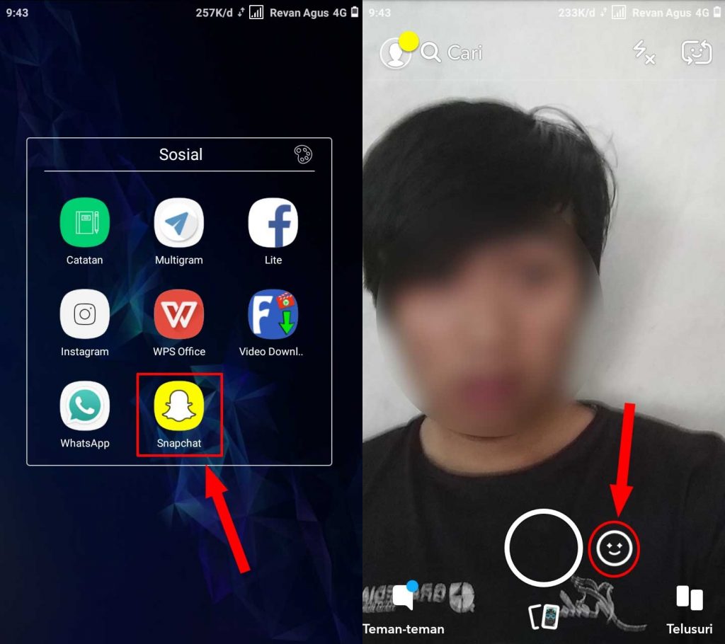 Cara Ubah Wajah Dengan Face Swap di Snapchat 1