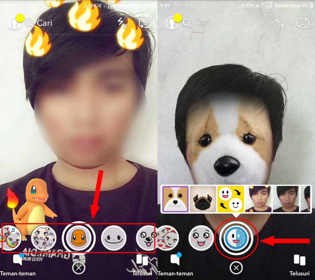 Cara Ubah Wajah Dengan Face Swap di Snapchat 2