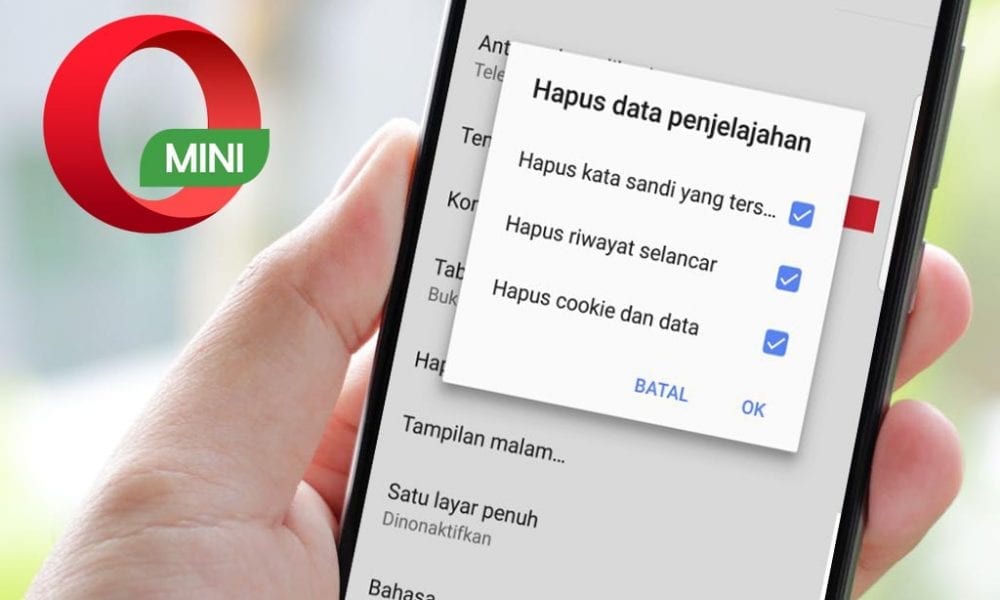 Cara Hapus History Penelusuran di Opera Mini | Inwepo