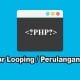 belajar perulangan looping di php