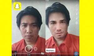 cara menggunakan fitur face swap di snapgram