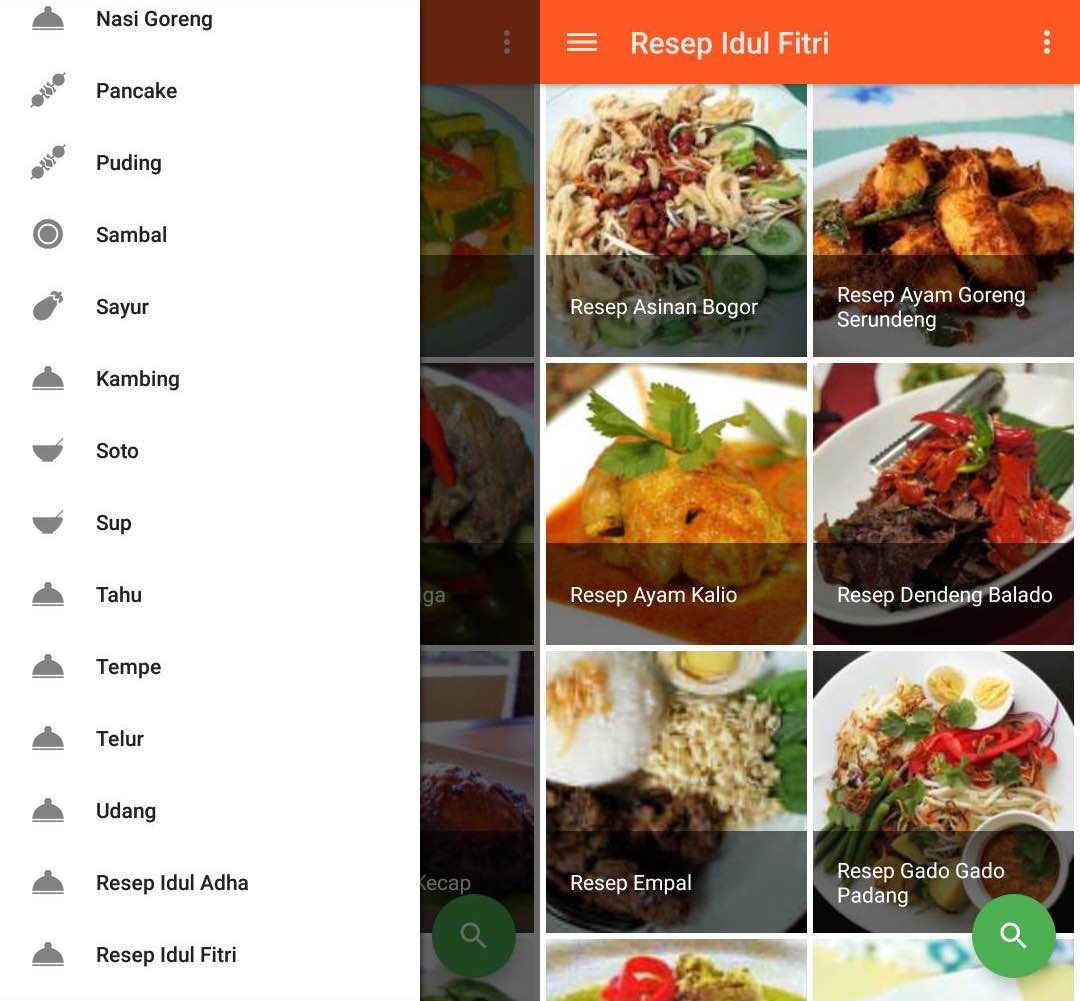 Aplikasi Resep Makanan Untuk Buka Puasa dan Sahur