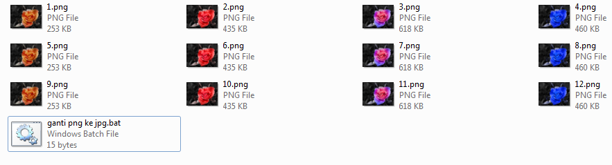 Cara Cepat Mengganti Semua File Ekstensi Dalam 1 Folder di Windows 9
