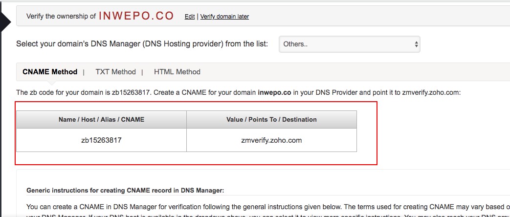 Cara Membuat Email Dengan Domain Sendiri Gratis di Zoho 7