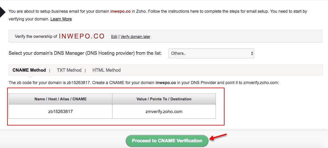 Cara Membuat Email Dengan Domain Sendiri Gratis di Zoho 9