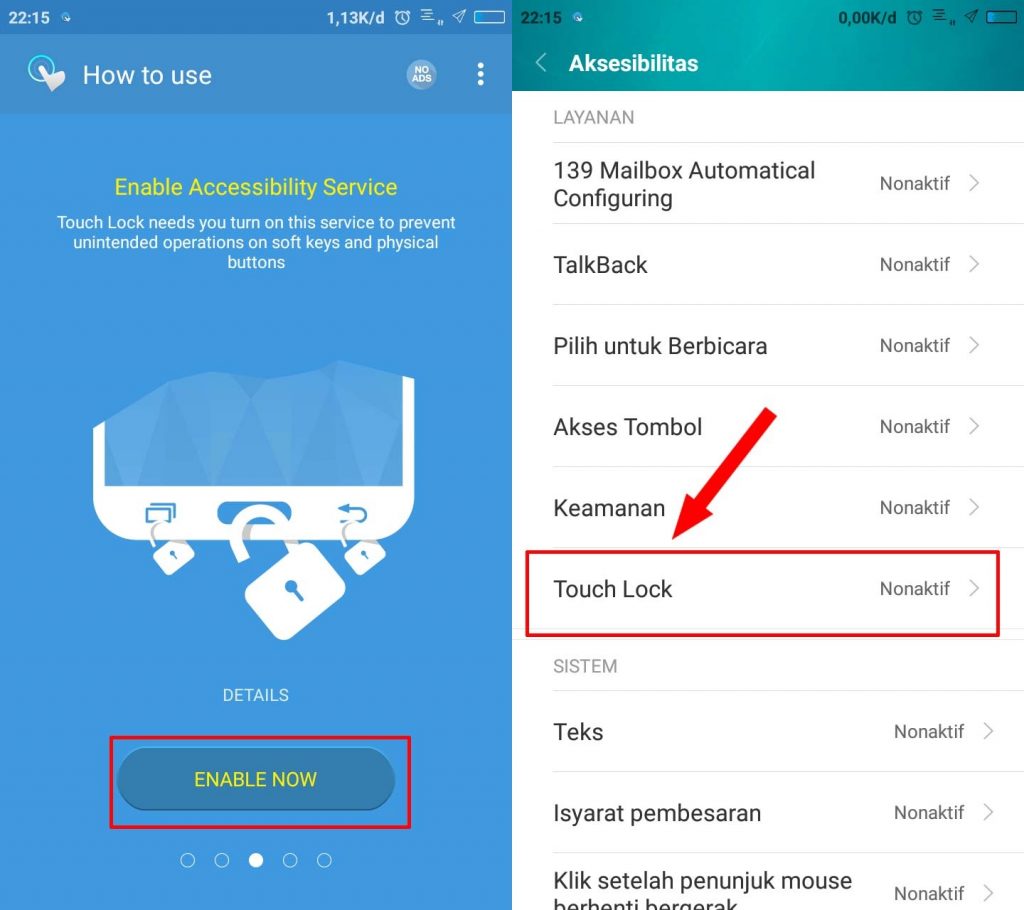 Cara Menonaktifkan Mengunci Fungsi Touchscreen di Android 3