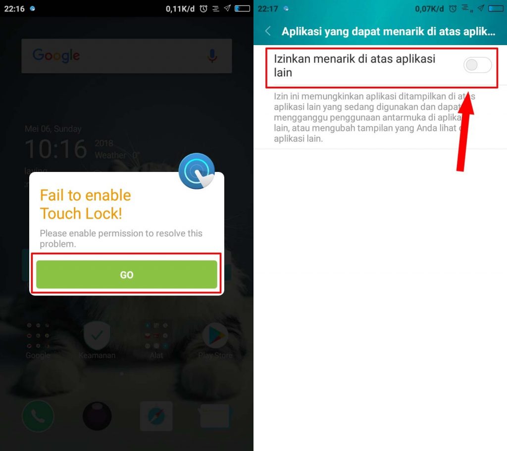 Cara Menonaktifkan Mengunci Fungsi Touchscreen di Android 5