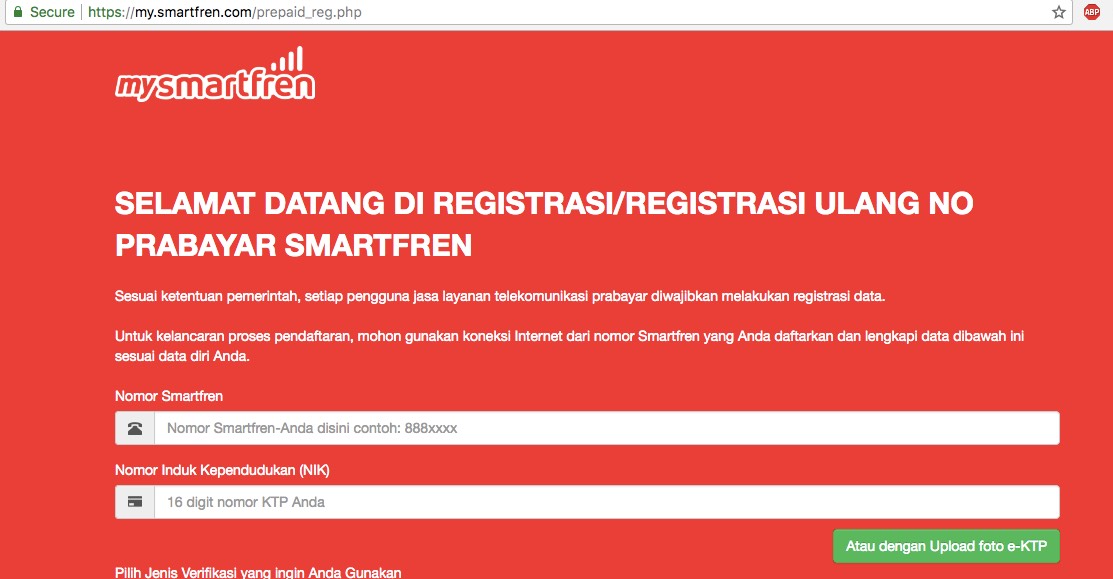 Cara Registrasi Kartu XL Telkomsel Indosat 3 Smartfren