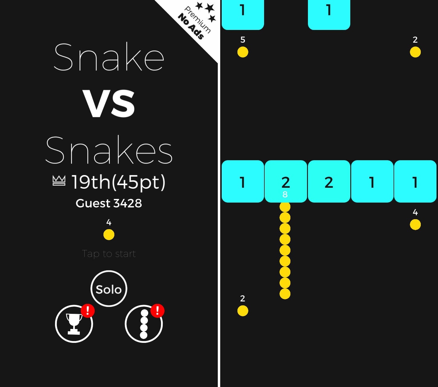 snake vs balocks