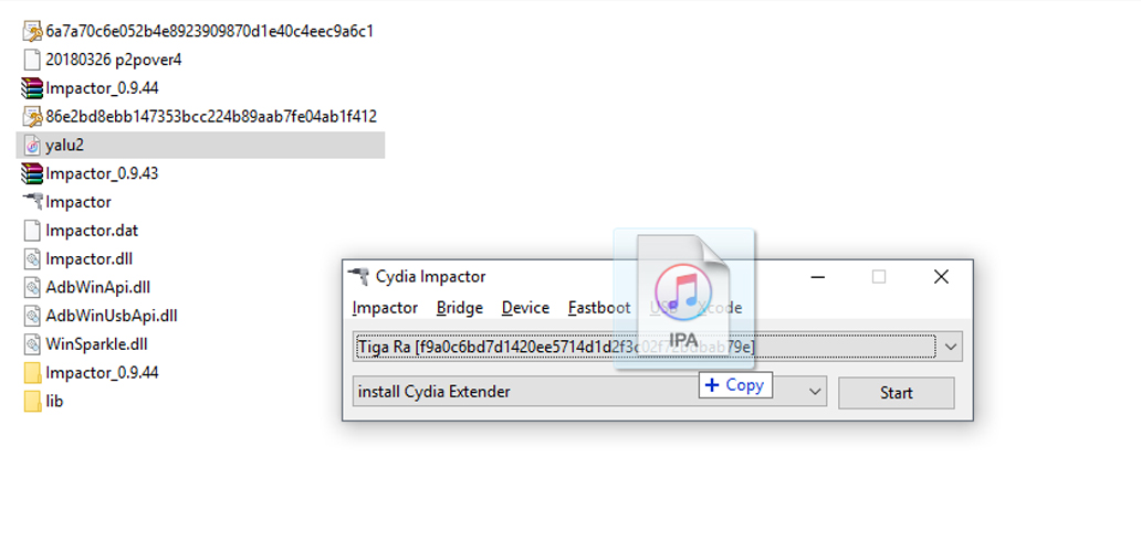 Cara Install File IPA di iPhone Tanpa Jailbreak Dengan Cydia Impactor 2