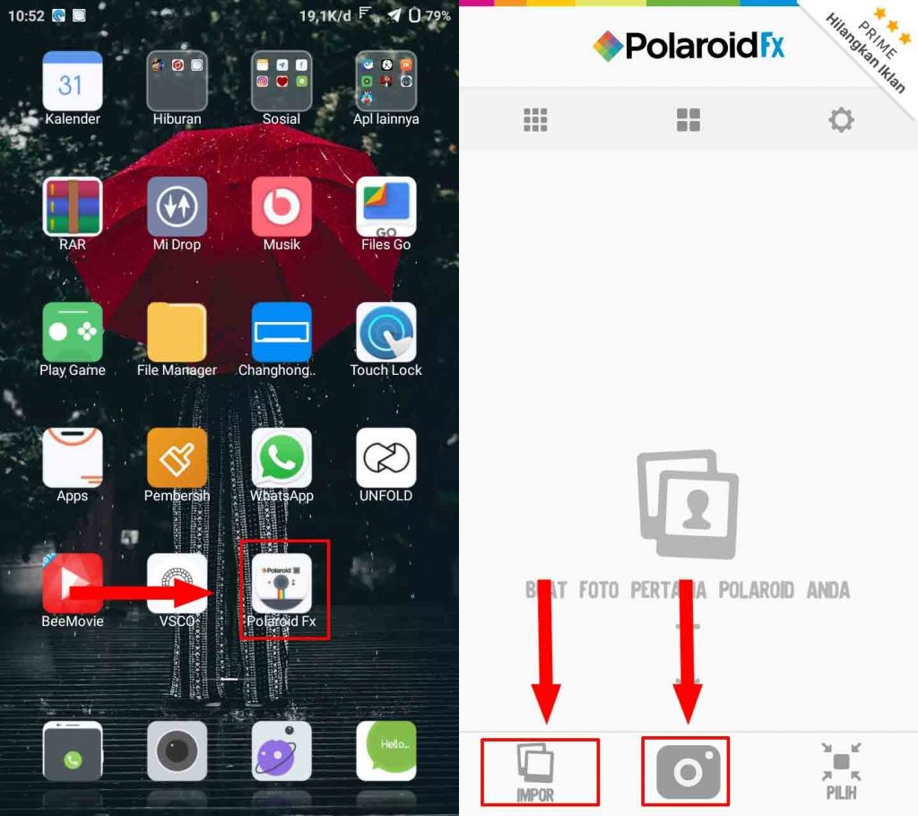 Cara Membuat Efek Polaroid di Android 1