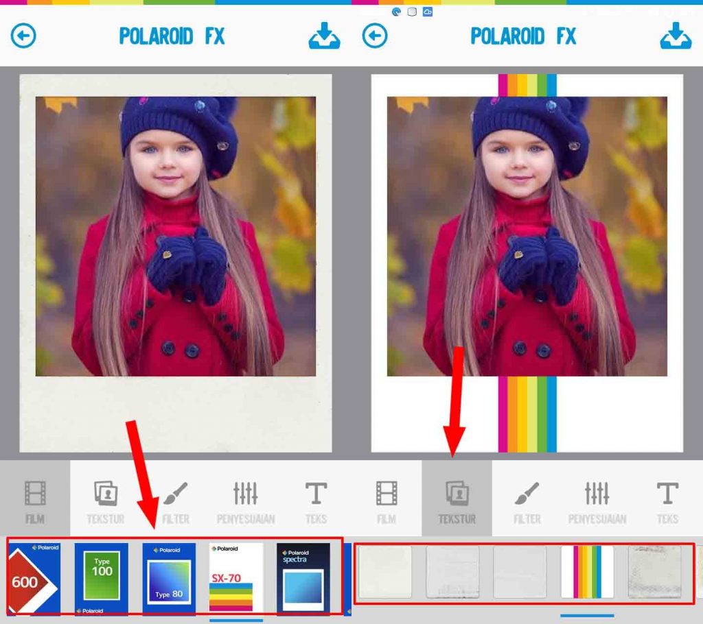 Cara Membuat Efek Polaroid di Android 2