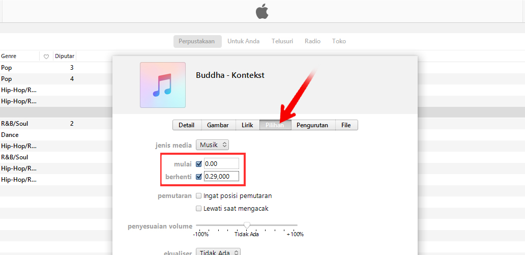 Cara Mudah Membuat Ringtone di iTunes 2