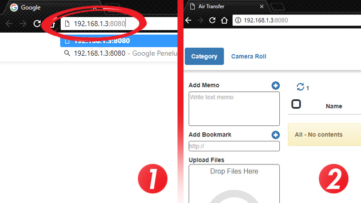 Cara Mudah Memindahkan File Dari iPhone ke PC Dengan Wifi 2