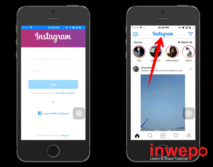 Cara Mengubah Warna Logo Instagram di iPhone 6