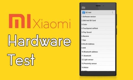 ara Cek kondisi Hardware Android Xiaomi