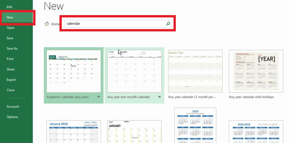 Cara Membuat Kalender Di Microsoft Excel • Inwepo 5459