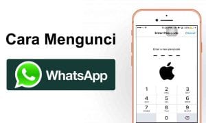 cara mengunci whatsapp di iphone