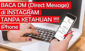 membaca pesan dm tidak ketahuan