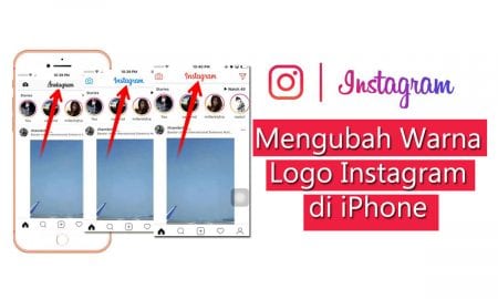 merubah warna logo instagram di iphone