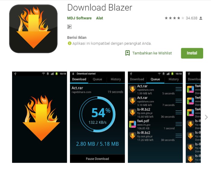 Aplikasi Download Manager Tercepat dan Terbaik di Android 3