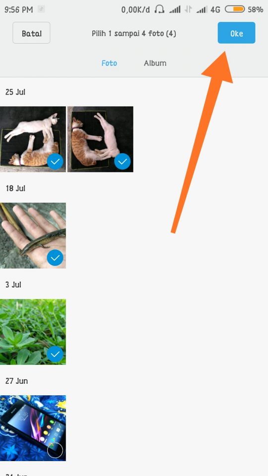 Cara Membuat Kolase Foto Tanpa Aplikasi Tambahan di Xiaomi 3