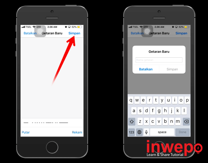 Cara Membuat Pola Getaran di iPhone iOS 11 5