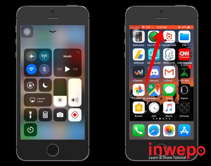 Cara Mengaktifkan Record Screen di iPhone iOS 11 5