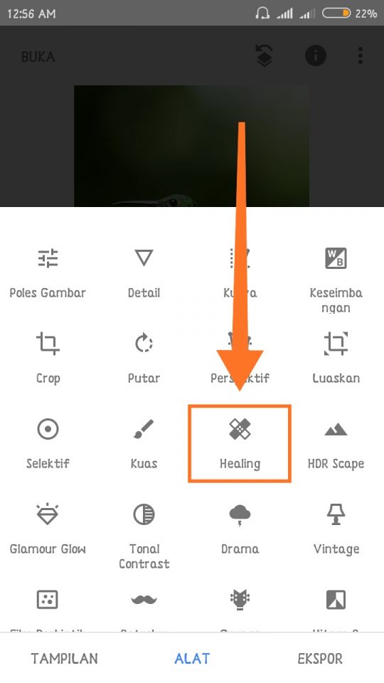Cara Menghilangkan Objek Tanpa Merusak Background iOS Android 3