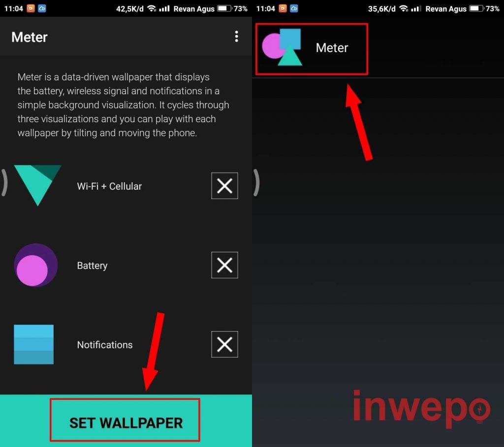 Cara Mengubah Wallpaper Jadi Live Widget di Android 4