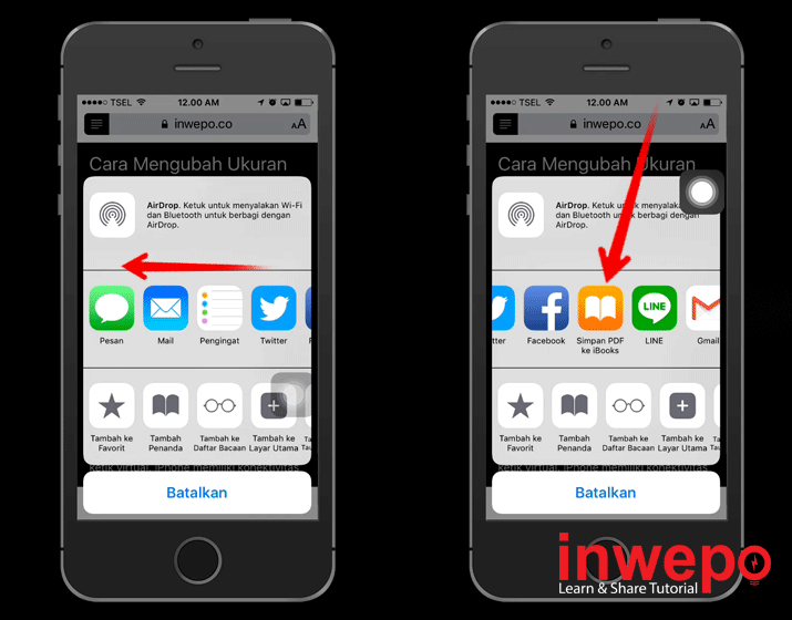 Cara Menyimpan Halaman Web Menjadi PDF di iPhone 3