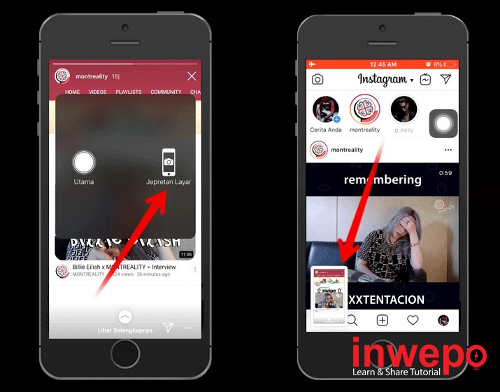 Cara Mudah Screenshot Instagram Stories Tanpa Ketahuan di iPhone 3