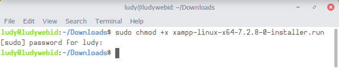 Ubah-Permission-XAMPP-LudyWebiD