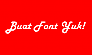 buat font