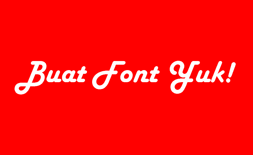 buat font