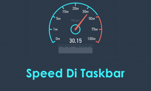 speed taskbar