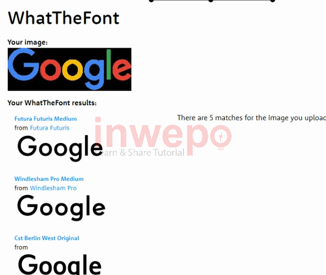 what the font 4